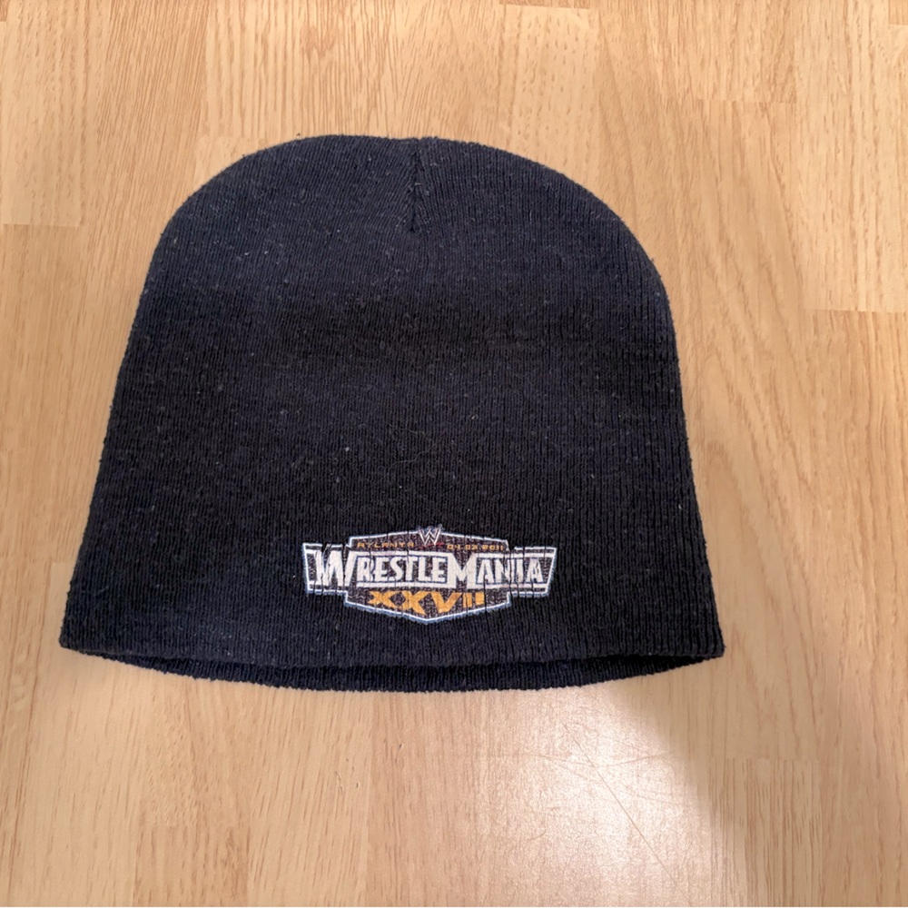 Dark Gray WrestleMania Beanie